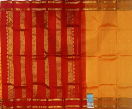 RASIPURAM TEMPLE BORDER SILK SAREE